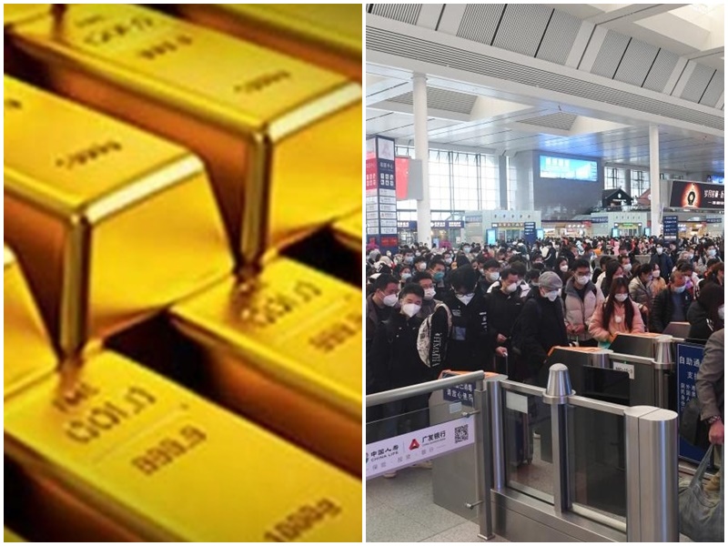After stocks and real estate now Chinese people are buying gold extensively what is the reason