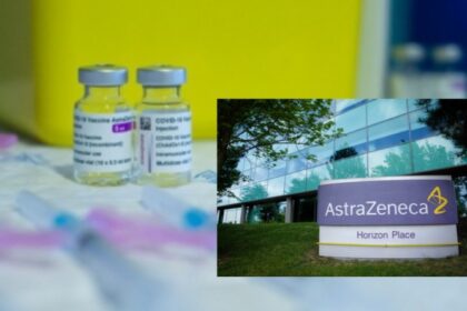 What is the rare side effect 'TTS', what are its symptoms which are related to AstraZeneca's Covid-19 vaccine?