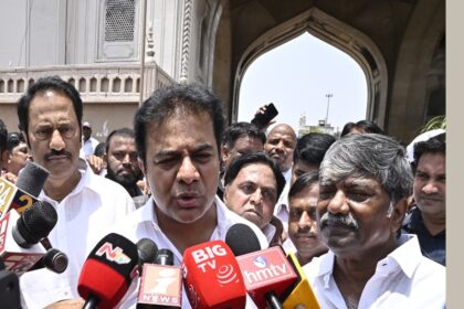 BRS opposes Congress plan to remove Charminar and Kakatiya dynasty arches from Telangana emblem