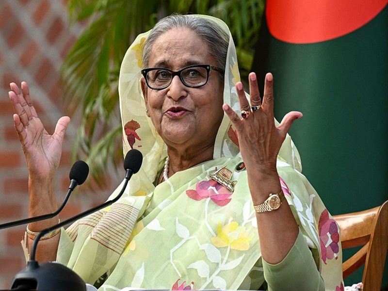 Conspiracy to create new country by separating parts Bangladesh Myanmar usa wants to build air base in Bangladesh claims pm Sheikh Hasina