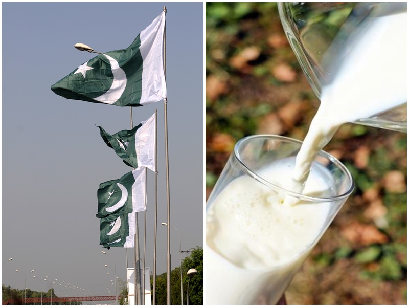 Milk is being sold at Rs 210 per liter in Pakistan which facing economic crisis prices may increase further