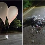 Why is North Korea dropping balloons laden with garbage in South Korea war 1950