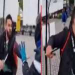 Man attacked with knife in Germany, many people injured (Photo-X, Video Grab)