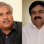 Kerala CPI chief Binoy Viswam and Jose K. Mani.