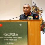 Army Chief General Manoj Pandey speaking at a seminar organized on Project 'Udbhav'