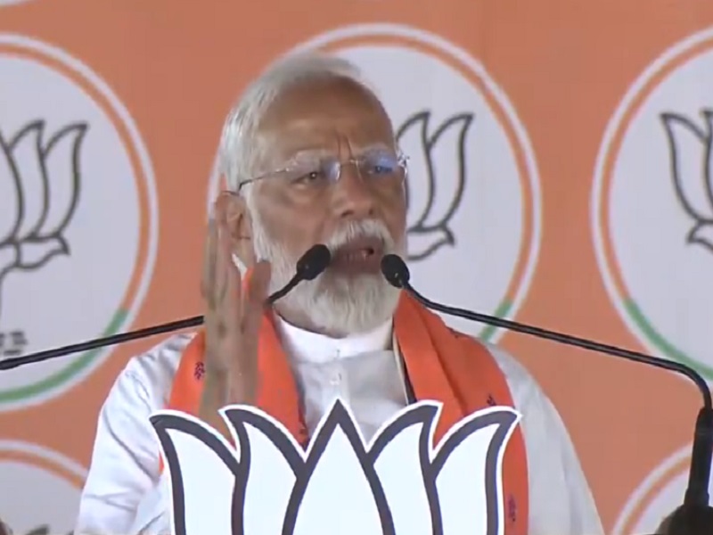 PM Narendra Modi at the election rally in Jharkhand (Photo-X)