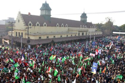 (WORLD SECTION) PAKISTAN-LAHORE-PROTEST