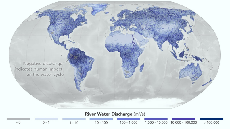 How much water is left in the world's rivers? What came to light in the new research?