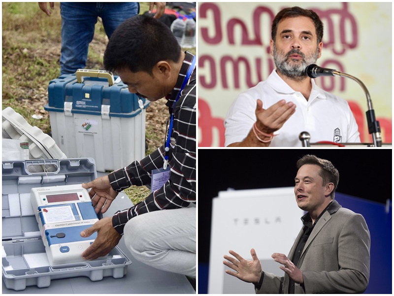 FIR lodged after phone used unlock EVM found day counting from relative Shiv Sena MP Ravindra Waikar Elon Musk Rahul Gandhi Akhilesh Yadav raised questions