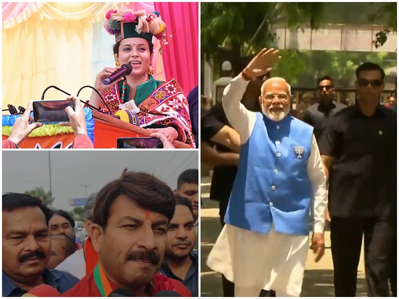 Lok Sabha Elections 2024 PM Modi scored a hat-trick of victories Kangana Ranaut entered politics after winning Mandi seat know how other big BJP leaders performed