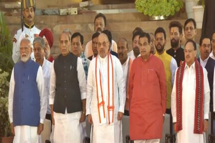 Narendra Modi becomes Prime Minister for the third time President administers oath of office and secrecy