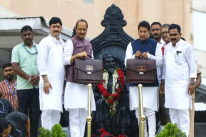 Maharashtra Deputy Chief Minister Ajit Pawar on Friday presented the state's supplementary budget for 2024-2025 in the ongoing monsoon session of the state legislature. Photo: Ajit Pawar/X