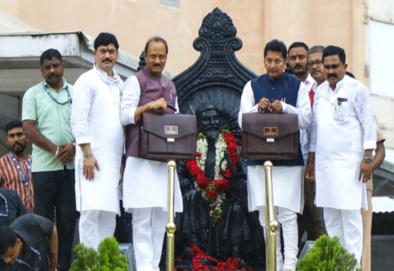 Maharashtra Deputy Chief Minister Ajit Pawar on Friday presented the state's supplementary budget for 2024-2025 in the ongoing monsoon session of the state legislature. Photo: Ajit Pawar/X