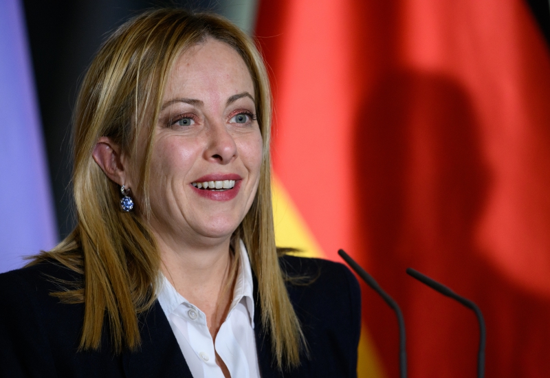 Italian Prime Minister Giorgia Meloni