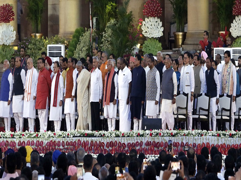 A total of 71 ministers are included in the new Modi cabinet (Photo- IANS)