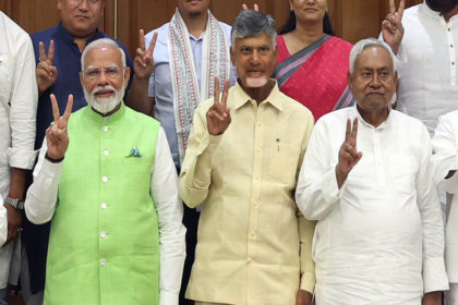 It is going to be difficult for PM Narendra Modi to keep Nitish Kumar and Chandrababu Naidu together (Photo- IANS)