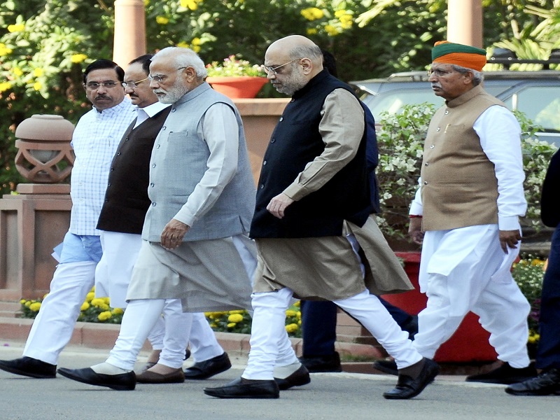 BJP could get only 33 seats from Uttar Pradesh in Lok Sabha elections-2024 (File photo- IANS)