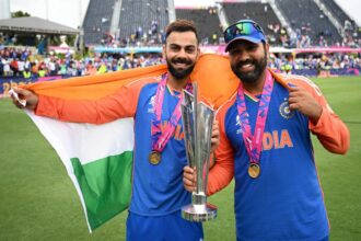 ICC Mens T20 World Cup 2024, Final, rohit sharma virat kohli retirement, is virat kohli and rohit sharma retired from t20, rohit sharma and virat kohli retirement t20, रोहित शर्मा और विराट कोहली ने लिया संन्यास, टी-20 विश्व कप 2024,