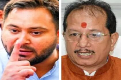 In the NEET paper leak case, Vijay Sinha has leveled serious allegations against Tejashwi Yadav. (File photo)