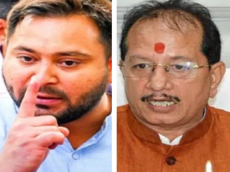 In the NEET paper leak case, Vijay Sinha has leveled serious allegations against Tejashwi Yadav. (File photo)