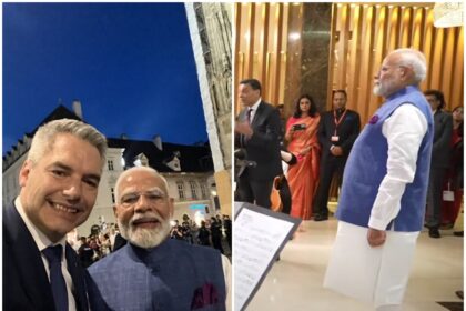 After 41 years an Indian Prime Minister visited Austria for the first time PM Modi visited the country