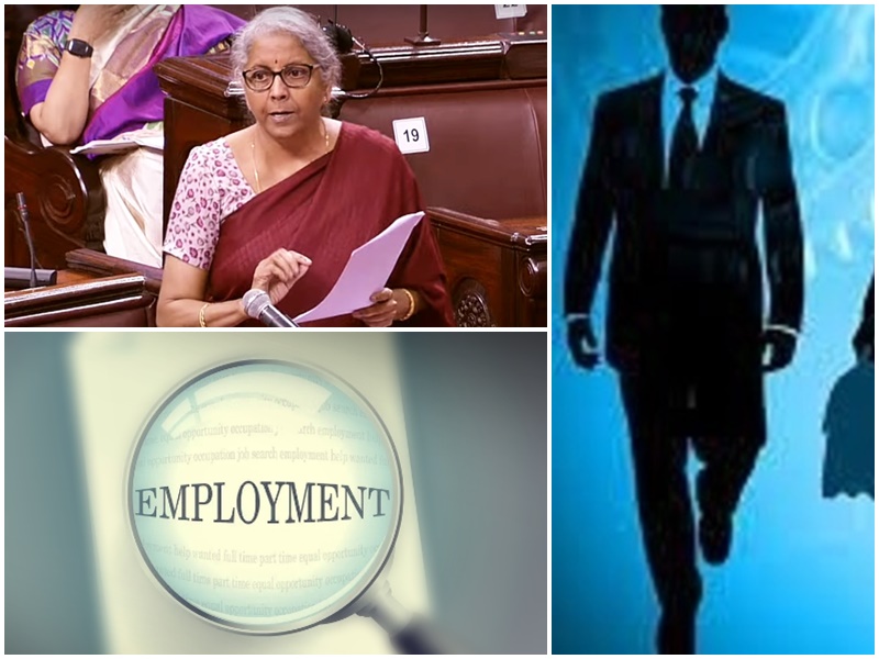 Economic survey 2023-24 shows decline in unemployment rate government will focus on employment and skill development