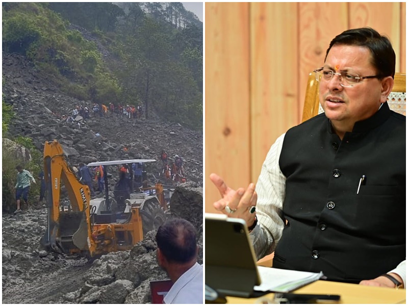 Landslide on Uttarakhand Gaurikund-Kedarnath walking route 3 devotees died, many injured in the accident