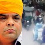 Nihang Sikhs attacked Shiv Sena leader Sandeep Thapar with swords in broad daylight, incident captured in CCTV