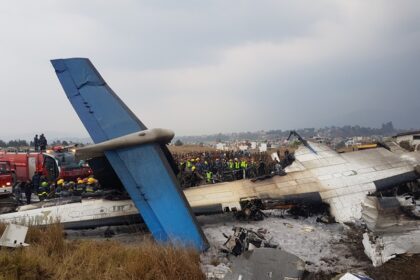 flight accident in Kathmandu Nepal 5 people killed many injured in Saurya Airlines plane crash during takeoff