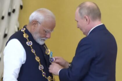 PM Narendra Modi honored with Russia's highest civilian honour, dedicates it to the people of India