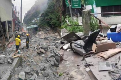 यमुनोत्री, यमुनोत्री में बादल फटा, बादल फटने से यमुनोत्री में तबाही, heavyrain, rain in yamunotri,