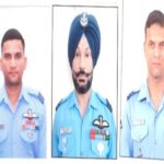 Air Force officers honored for courage and bravery President Draupadi Murmu