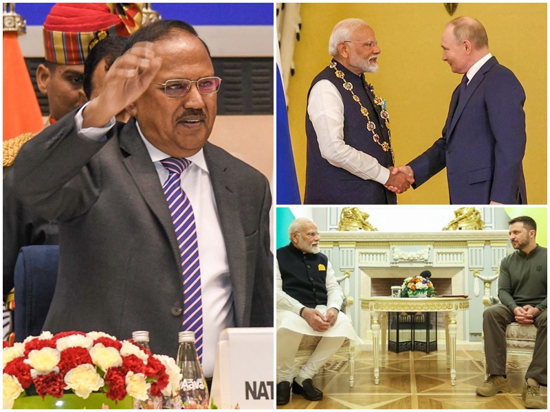 After PM Modi now National Security Adviser Ajit Doval is going to Russia How India stature is increasing amidst Ukraine peace efforts