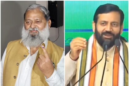 Amidst Haryana elections Anil Vij staked claim for the post of CM BJP high command made Nayab Singh Saini chief ministerial face