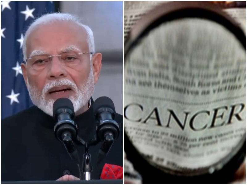 What is Cancer Moonshot Initiative that PM Modi has pledged at the Quad Summit