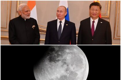 What is meaning of India showing interest in Russia-China's nuclear power plant project on Moon