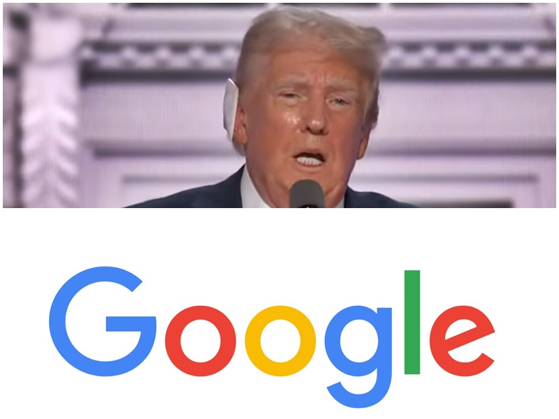 former usa president Donald Trump threatened to file a lawsuit against tech giant Google if he becomes win again