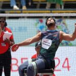 indian Yogesh Kathuniya won silver medal in discus throw F-56 event Paris Paralympics 2024