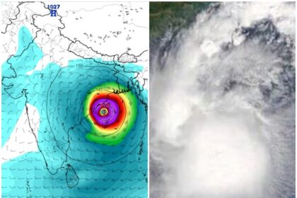 High alert in Odisha and West Bengal regarding cyclonic storm Dana imd predits continuous heavy rains with strong winds in many districts