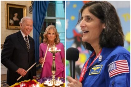 Nasa astronaut Sunita Williams sent Diwali wishes from International Space Station also remembered her father in her iss message