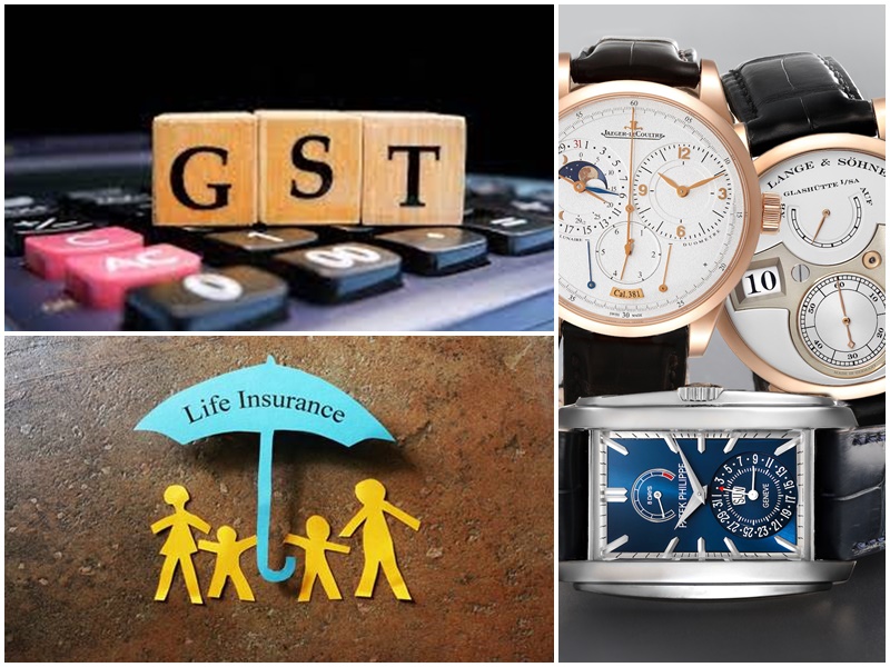 group of miniters Recommendation to increase GST on luxury shoes, watches, gom advice relief may be available on life insurance premium