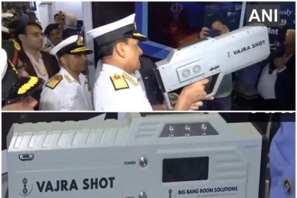 india security gets new strength indigenous anti-drone gun 'Vajra Shot' included in Indian Army