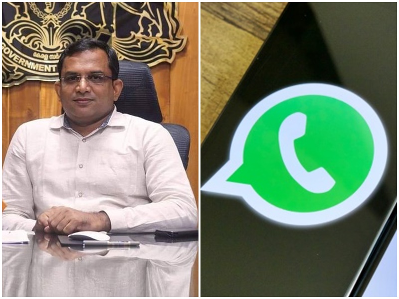 Case registered for creating several religious WhatsApp groups by hacking phone of Kerala IAS officer K Gopalakrishnan Mallu Hindu Officers