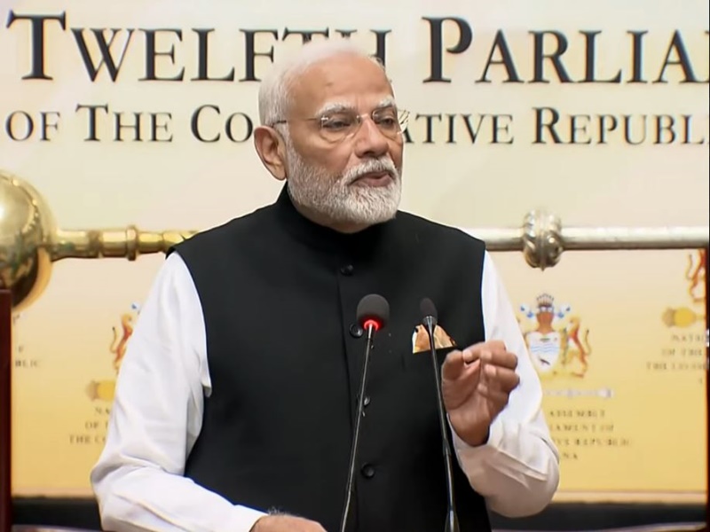 Know in 10 points what PM Modi said in his address to Guyana Parliament