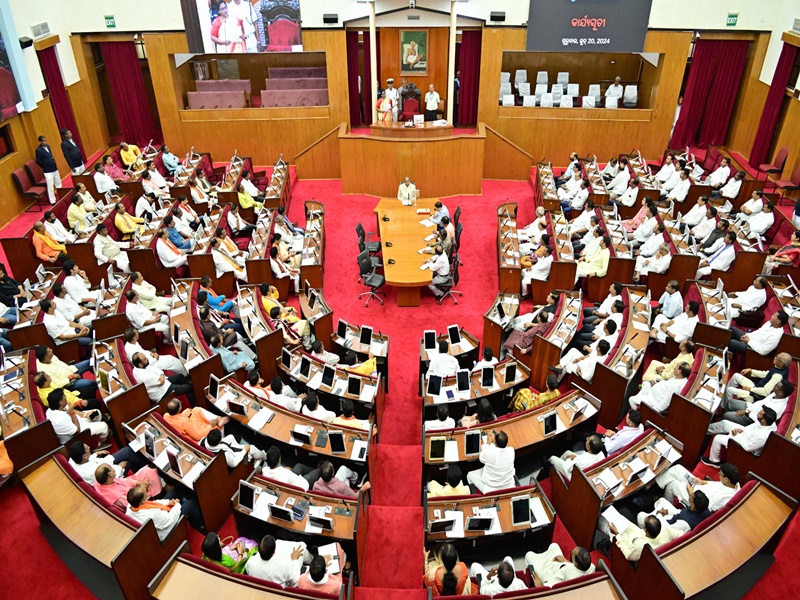 Uproar in Odisha Assembly over absence of words 'secular' and 'socialist' in the Preamble of the Constitution