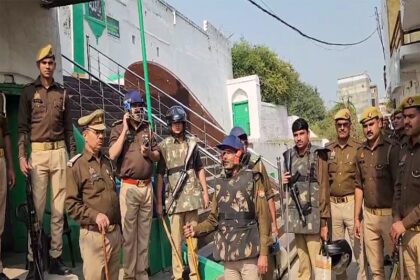 Sambhal: Security tightened outside Shahi Jama Masjid