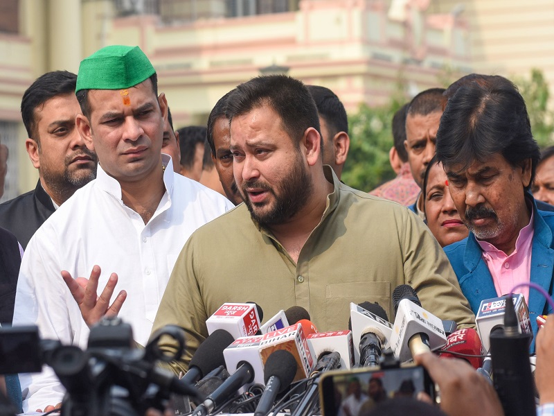 Tejashwi Yadav says Indian cricket team should go to Pakistan