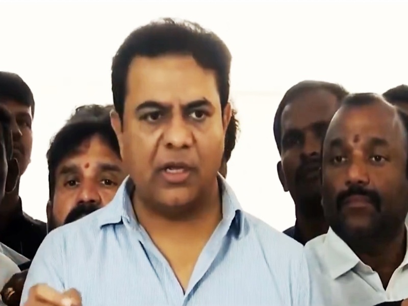 Case registered against BRS leader KTR and 2 others in the case of rigging in Formula E car racing event in hyderabad