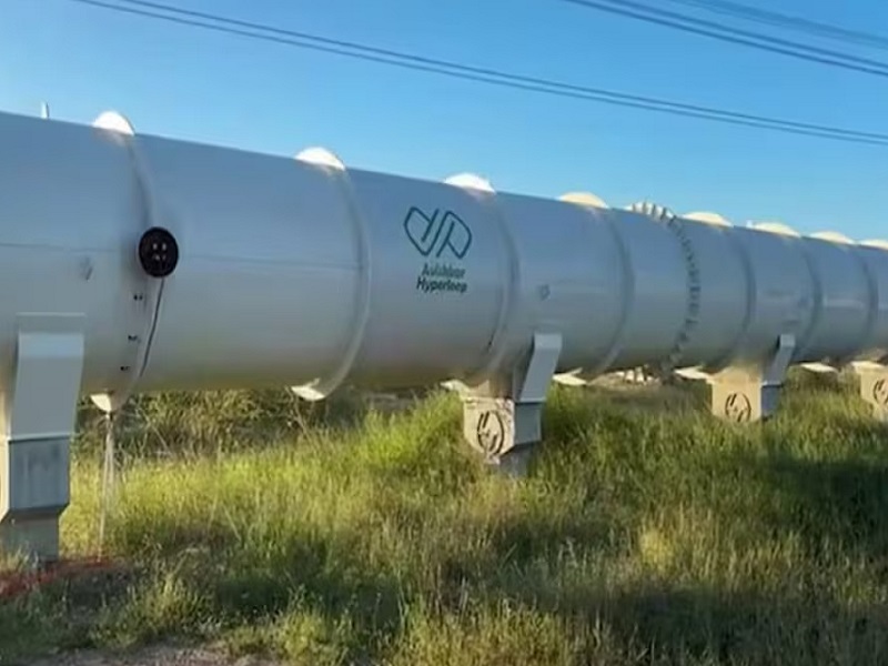 India's first hyperloop test track ready