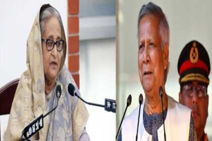 Why were Sheikh Hasina's speeches banned in Bangladesh?